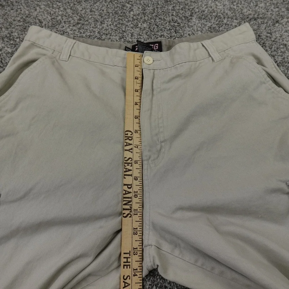 Plugg Pants Mens 36X34 Beige Cargo Utility Baggy‎ Grunge Skate Rave Y2K 00s 90s